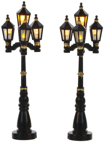 Luville Beleuchtete Weihnachtsfigur 2 Stück 10,5 cm