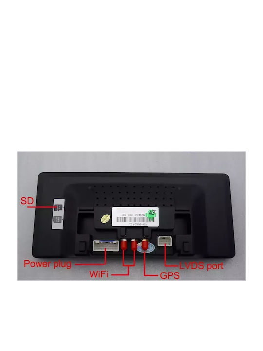 Car Audio System 2DIN (Bluetooth/USB/WiFi/GPS/Apple-Carplay/Android-Auto)