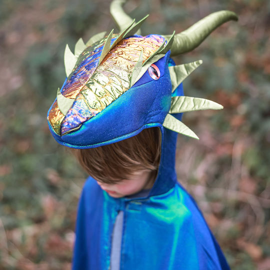 Karneval Kap Grün aus Metall 1Stück