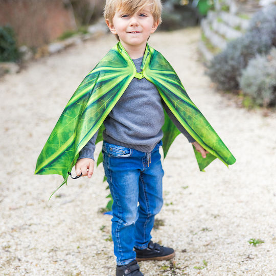 Green Carnival Cape for Halloween