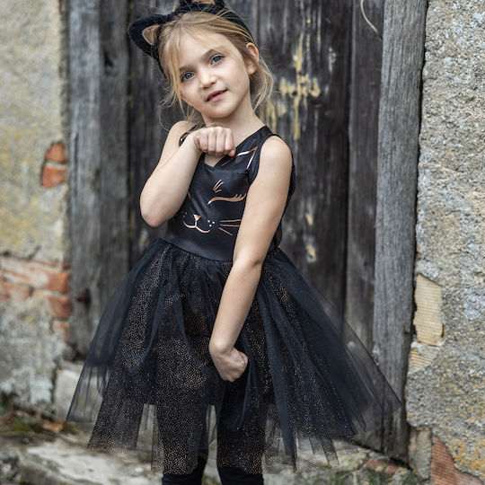Carnival Costume Tail Black for Halloween