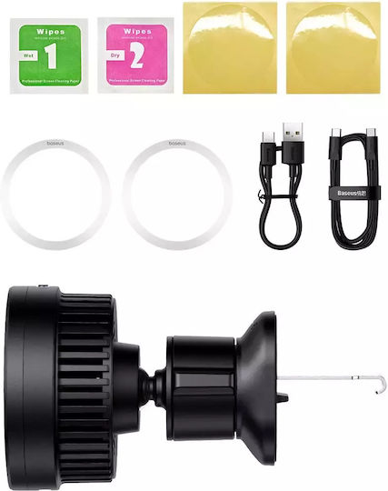 Baseus MagPro 15W Auto Handyhalterung mit Magnet MagSafe Schwarz