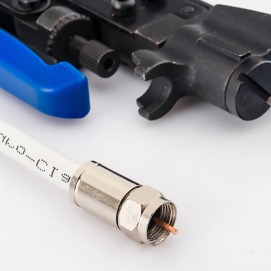 Conector F de Compresie Spacetronik Tv-fc05 1buc