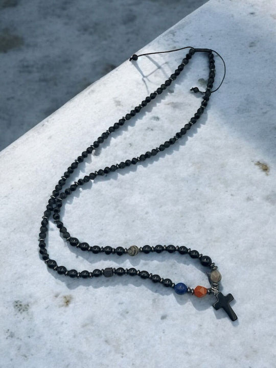 Men's Cross with Cord