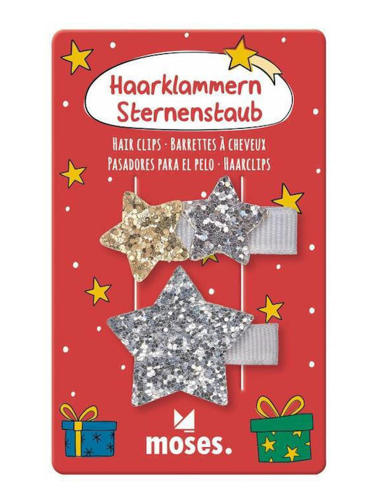 Moses Kids Bobby Pin Star (Various Designs) 1pc