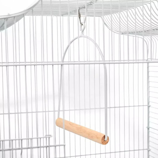 Bird Cage "luxo 47x47x81cm. White