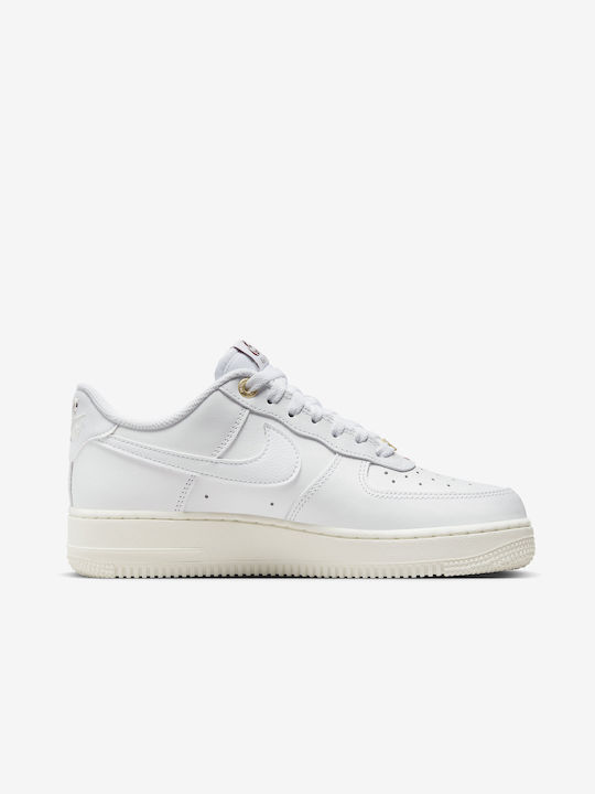 Nike Air Force 1 '07 Prm Γυναικεία Sneakers Premium White