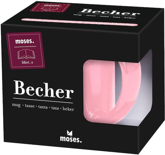 Moses Drinking & Read Mug Ceramic Pink 350ml