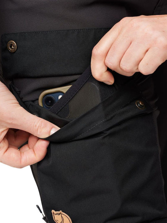 Fjallraven Keb Femei Lung Pantaloni de drumeție Negru