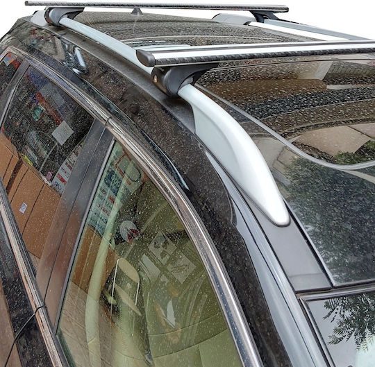Nordrive Μπάρες Οροφής Αλουμινίου για Nissan X-Trail 2014+ (Σετ με πόδια)