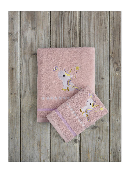 Kocoon Set of baby towels 2pcs Pink