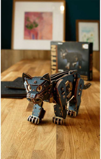 3d Puzzle Black Kitten Ewa Wood 236 Pieces