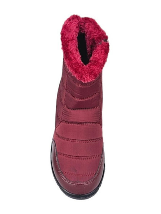 Women's Ankle Boots Burgundy
