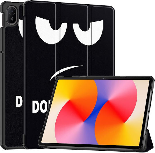 Don't Touch Me Flip Cover Μαύρη (Huawei MatePad SE 11 2024)