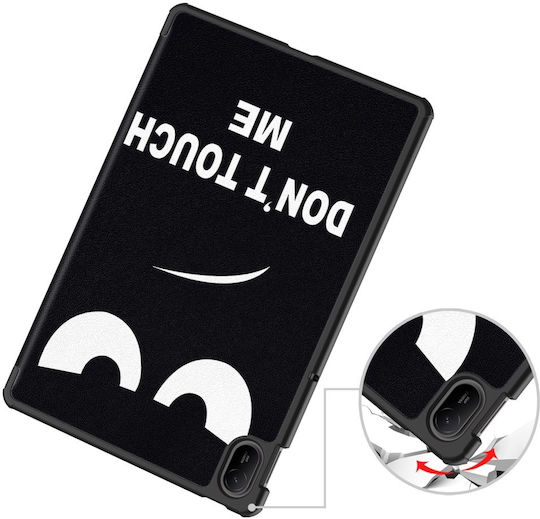 Don't Touch Me Flip Cover Μαύρη (Huawei MatePad SE 11 2024)