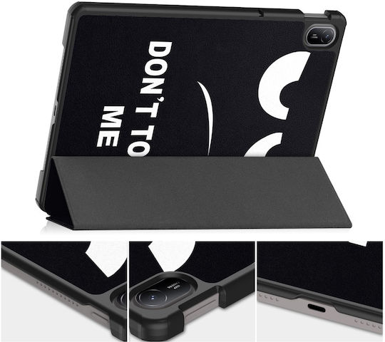 Don't Touch Me Flip Cover Μαύρη (Huawei MatePad SE 11 2024)