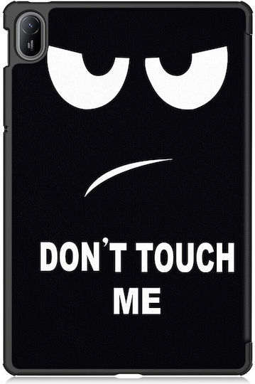 Don't Touch Me Flip Cover Μαύρη (Huawei MatePad SE 11 2024)