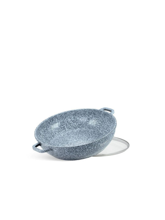 Edenberg Flacher Topf aus Aluminium 2.5Es / 24cm