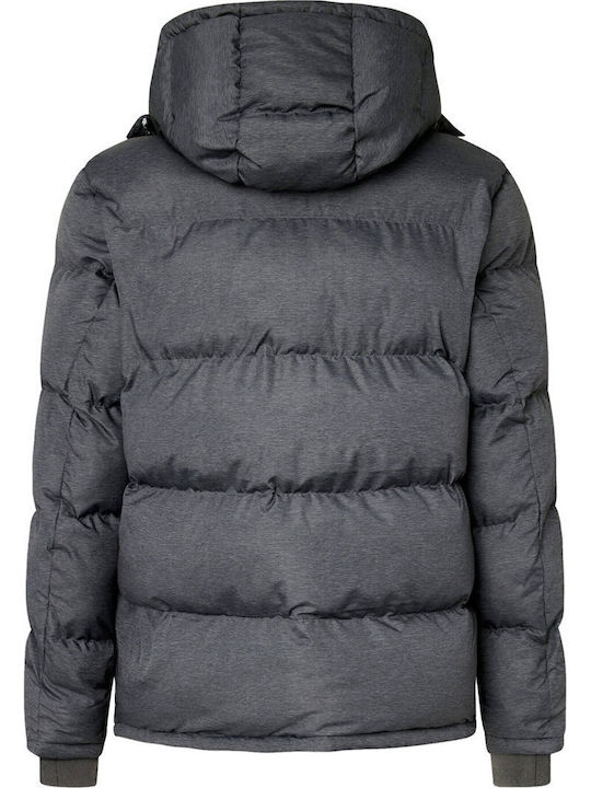 Μπουφάν Dk Grey Marl