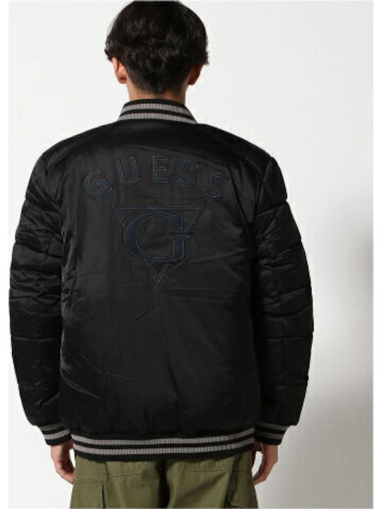 Winter Jacket Bomber Waterproof and Windproof Black