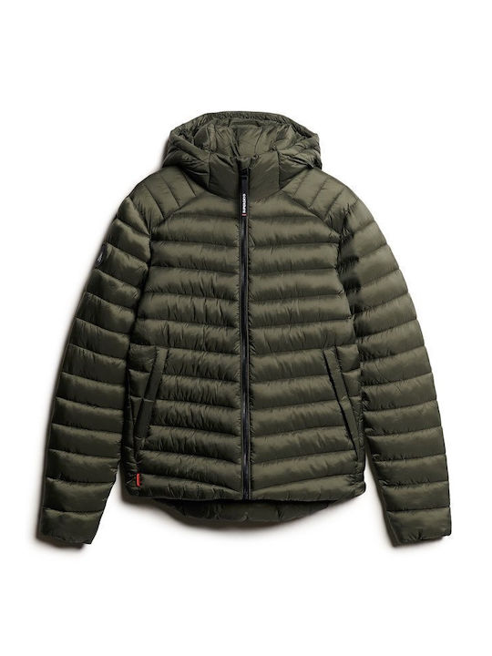 Fuji Jacke Puffer Army Khaki