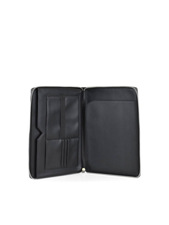 Guess Men's Leather Card Wallet Black