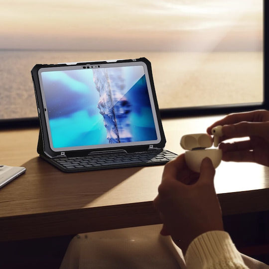 Wasserdichte Shellbox-Hülle IP68 Apple iPad Pro 11" 5. Generation 2024 Schwarz