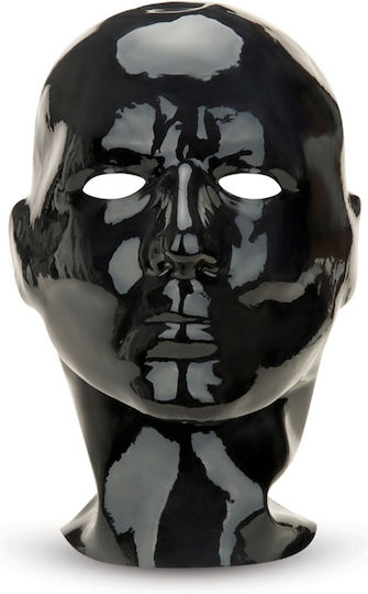 Prowler Red BDSM Mask in Black Color