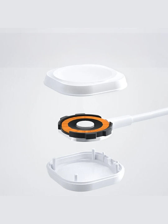 Μαγνητικός Φορτιστής Apple Watch Λευκό