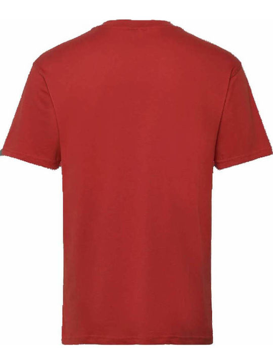 Santa Cruz Check Flame T-shirt Red