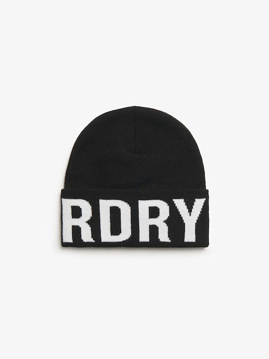 Beanie Beanie Knitted in Black color