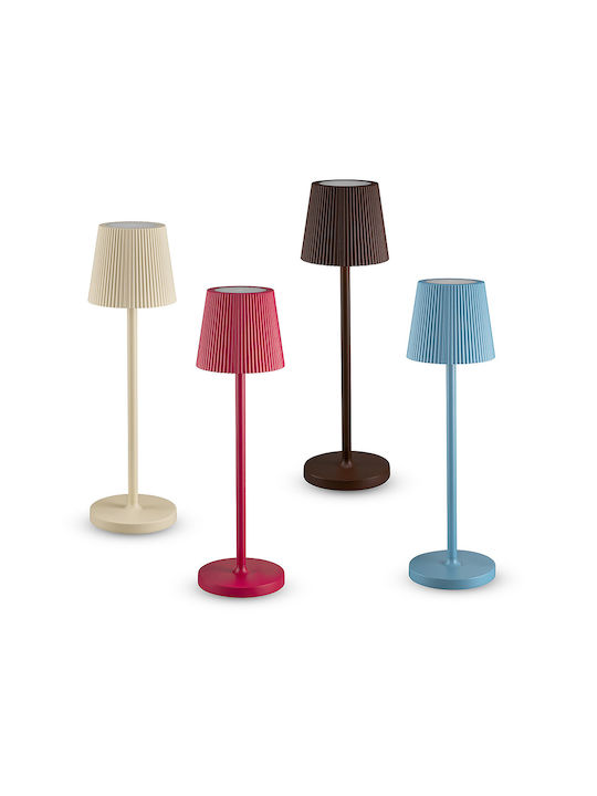 Bot Lighting Lampă de masă cu Abajur Bej și Bază