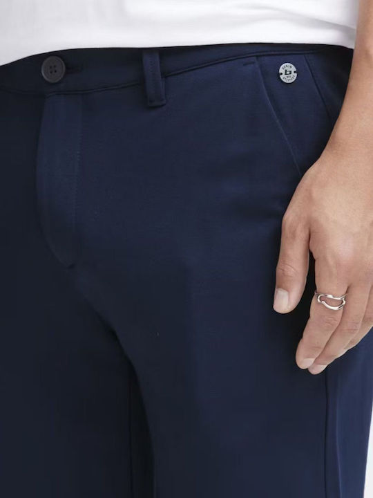Pantalon Barbat Chino Elastic Regular Fit Dress Blues