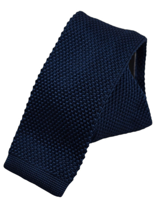 Giovani Rossi Men's Tie Knitted in Blue Color
