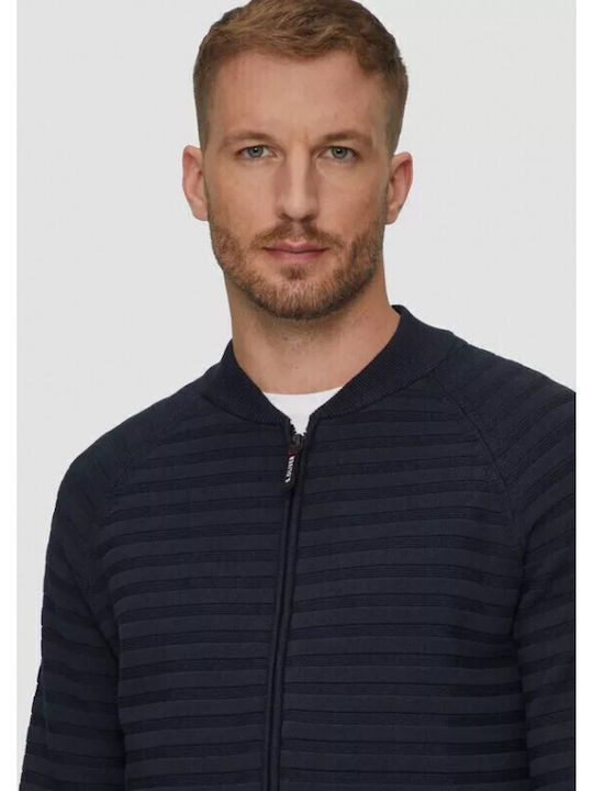 Red Label Ανδρική Ζακέτα Navy