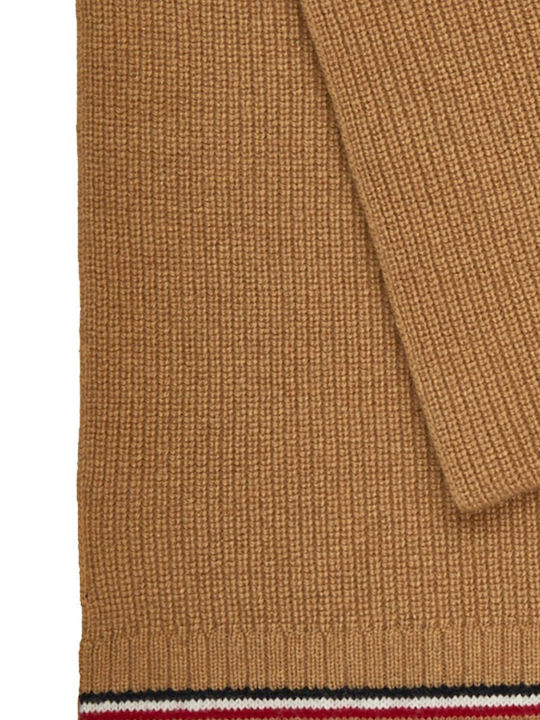 Daniel Hechter Men's Wool Scarf Brown