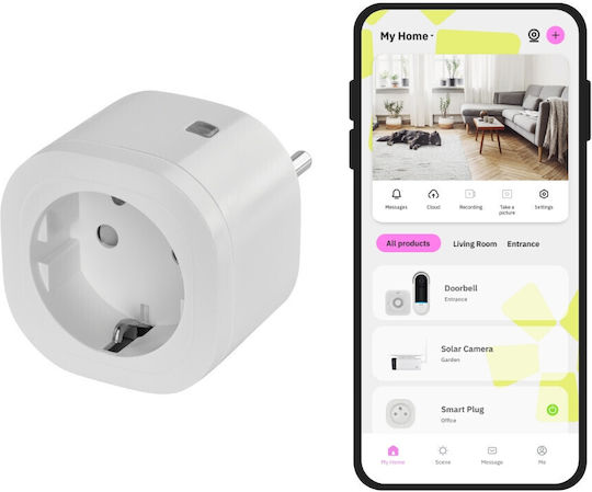 Pack 3 Intelligente Steckdosen Drahtlos Tuya Omajin von Netatmo