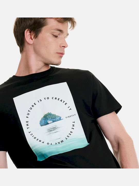 T-shirt Μαύρο