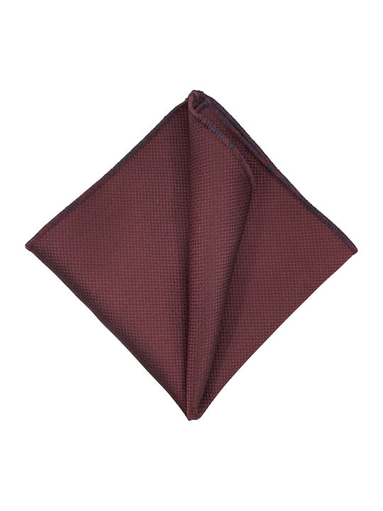 Legend Accessories ΤΥΠΟΥ OXFORD Σετ Ανδρικής Γραβάτας Συνθετική Μονόχρωμη σε Μπορντό Χρώμα