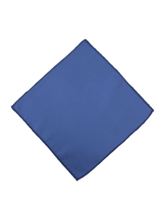 Legend Accessories Herren Krawatten Set Synthetisch,Polyester/Cotton/Leather Monochrom in Blau Farbe