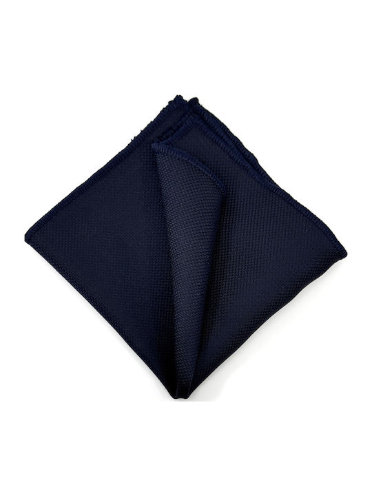 Legend Accessories Σετ Ανδρικής Γραβάτας Συνθετική Μονόχρωμη σε Navy Μπλε Χρώμα -NAVY
