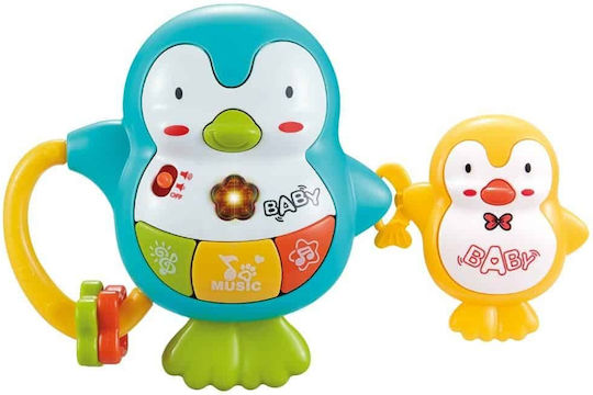 Luna Musical Instrument Little Penguin with Music and Light for 18++ Months