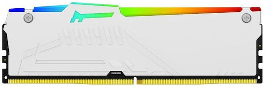 Kingston Fury Beast RGB DDR5 32GB RAM με 2x16GB Modules και Ταχύτητα 6000 για Desktop