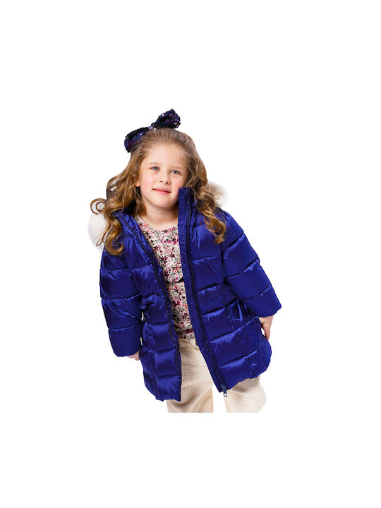 Energiers Kids Casual Jacket with Hood Blue