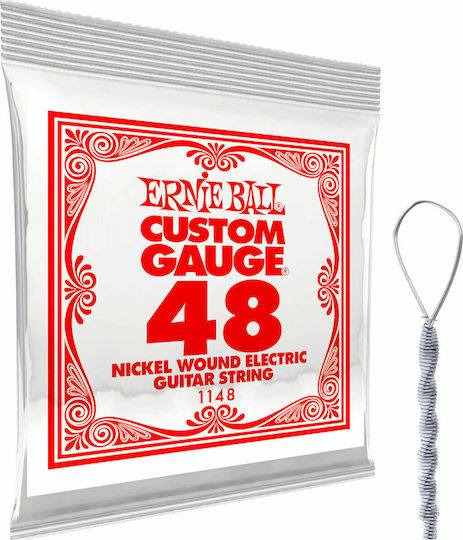 Ernie Ball 1148L Μονή Χορδή Nickel Wound για Μάντολα 48" Loop End