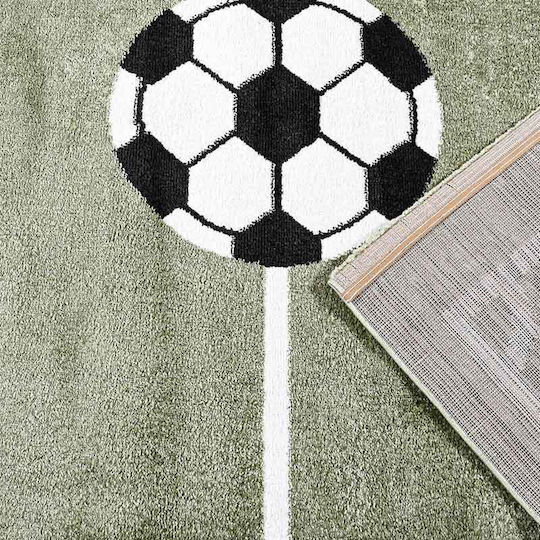Carousel Football Παιδικό Χαλί Ποδόσφαιρο Πράσινο 160x230cm