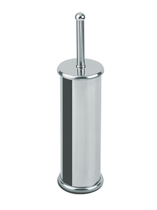 Gloria Kristi 18-1222 Metallic Toilet Brush Silver