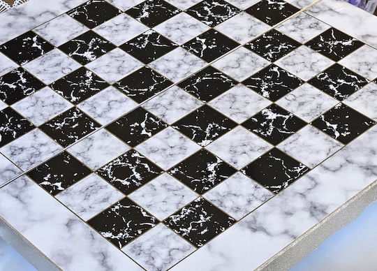 La Belle Maison Checkers & Dice Set for Backgammon Handmade 2cm