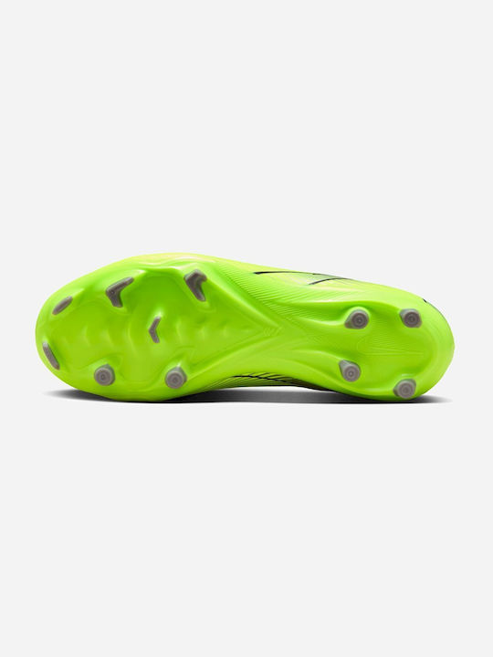 Ghete De Fotbal Pentru Copii Cu Glezna Înaltă Jr Mercurial Superfly 10 Academy Cu Crampoane Negre