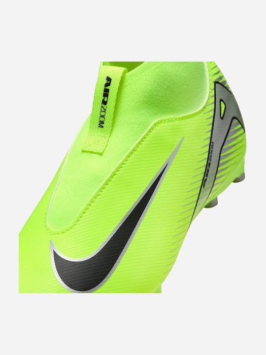 Ghete De Fotbal Pentru Copii Cu Glezna Înaltă Jr Mercurial Superfly 10 Academy Cu Crampoane Negre